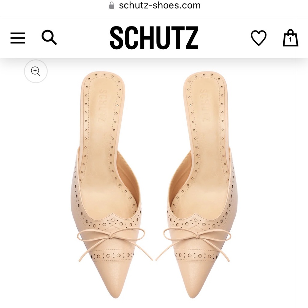 Schutz Minny Leather Heels